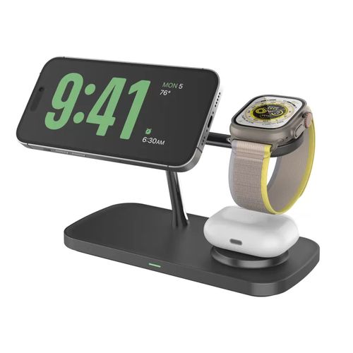 에 대한 최신 회사 뉴스 Universal Qi 2 Wireless Charger Station: A Comparison with Traditional Charging Solutions