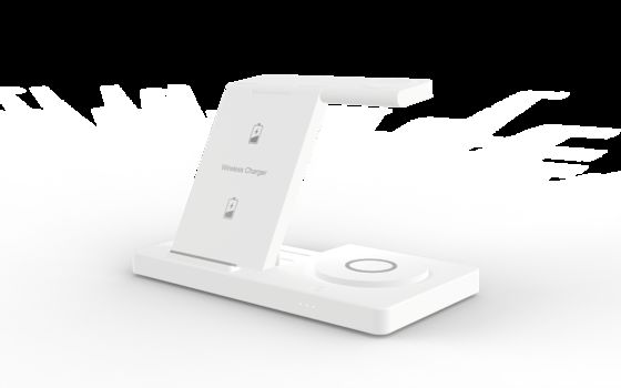 QI 자석 T258 무선 충전기 15W iPhone 및 삼성용 접이식 충전기