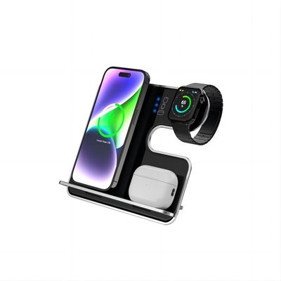 좋은 가격 오버차드 보호 기능이 있는 알루미늄 합금 금속 무선 충전 브래켓 온라인으로