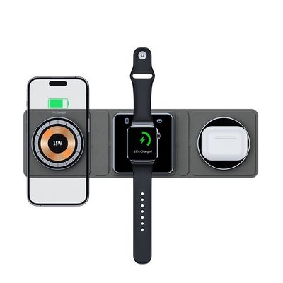 좋은 가격 USB-C 입력 포트 무선 충전 패드 2W 최대 시계 충전 전력 온라인으로