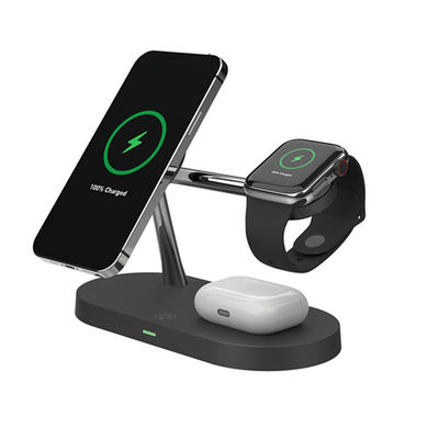 좋은 가격 4in1 빠른 무선 충전기 스마트 폰과 USB-A 출력 인터페이스와 호환 온라인으로