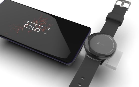 좋은 가격 2025 무선 패스트 워치 충전기 T316 지원 애플 및 삼성 듀얼 인터페이스 워치 충전기 온라인으로