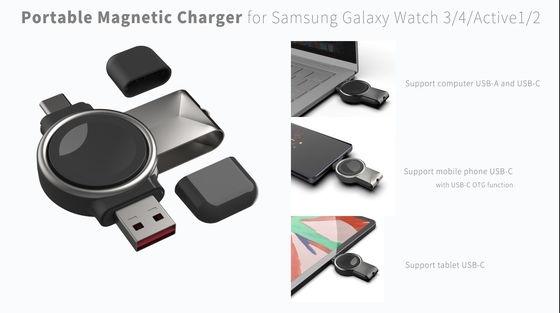 좋은 가격 2025 New T304-S Timess Efficient Wireless Charger Support Apple And Samsung Peoducts Zine Dual Interface Charger 온라인으로