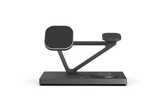 좋은 가격 T216 애플 및 삼성용 밤빛이 있는 멀티 퓨전 3인1 급 충전 무선 충전기 온라인으로