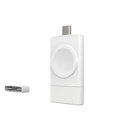 좋은 가격 무선 충전 애플 워치 및 삼성 워치 제품 재료 ABS PC용 듀얼 인터페이스 시계 충전기 온라인으로