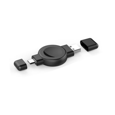 좋은 가격 듀얼 인터페이스 삼성 애플 워치 충전기 스마트 워치 무선 충전 2.5W 20g 온라인으로