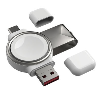 USB 타입 C 애플 워치 무선 충전기 휴대용 스마트 충전기 3W