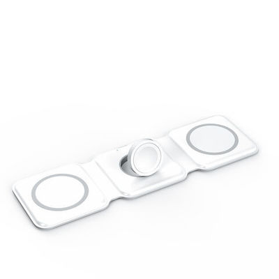 좋은 가격 CE 15w 빠른 충전자 다기능 휴대용 무선 충전자 검은 흰색 35g 만 온라인으로