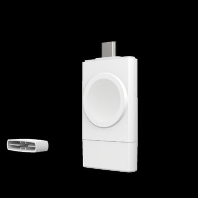 좋은 가격 미니 사이즈 듀얼 인터페이스 삼성 애플 워치 충전기 USB A & USB C 무선 시계 충전기 온라인으로