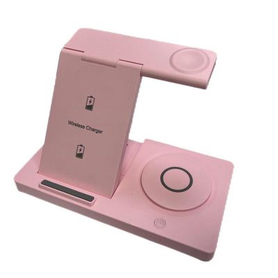 좋은 가격 시계 충전용 15W 접이 가능한 무선 충전소 흰색/검은색/녹색/ 보라색/핑크색 3W 출력 5W/7.5W/10W/15W 온라인으로