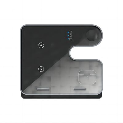 좋은 가격 15W 빠른 무선 충전 브래켓 애플 삼성 퀴 폰 에어팟 및 iWatch 온라인으로