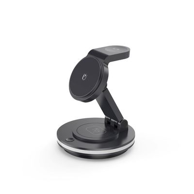 좋은 가격 다기능 4인1 무선 충전소 흰색/검은색/灰色/紫色 PD/QC 5V/3A 9V/2A 12V/1.5A 온라인으로