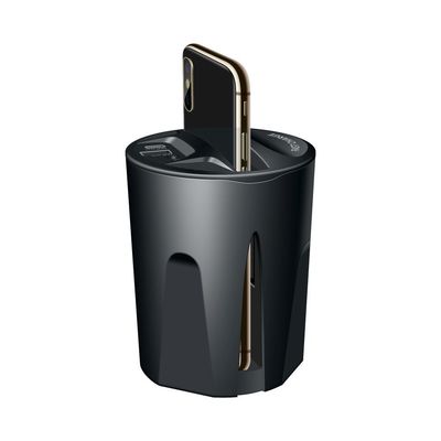 좋은 가격 2 USB 출력 인터페이스 고속 충전 자동차 충전기 110~205KHz 충전 주파수 온라인으로