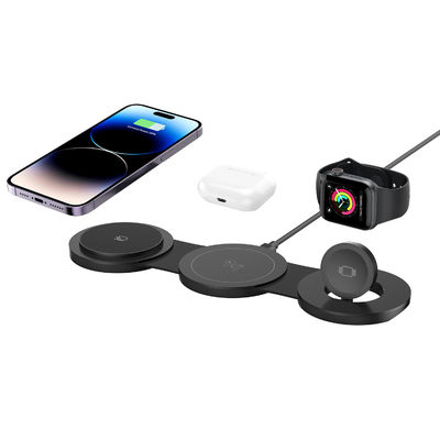 좋은 가격 폴더블 마그네틱 2W/3W/5W/7.5W/10W/15W 무선 충전기 온라인으로