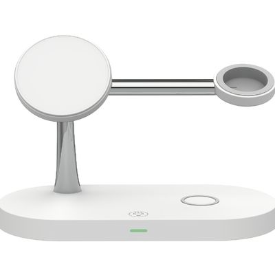 좋은 가격 조정 가능한 야간 조명 및 iWatch 케이블 충전기 용기 소지 장치와 함께 15W 빠른 충전 스테이션 온라인으로