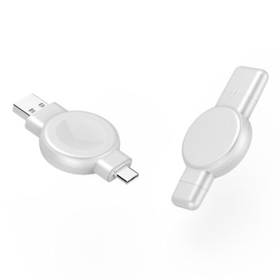 좋은 가격 15g 무선 충전 패드 애플 워치 및 삼성 워치 USB 및 타입 C 두 충전 모드 온라인으로