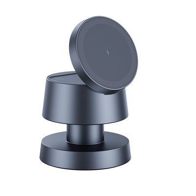 좋은 가격 검은색 휴대용 무선 충전기 95*95*78mm 크기 15W/10w/7.5W/5W 충전 전력 온라인으로