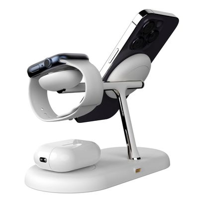 T256 LED 야간 조명 및 터치 스위치와 함께 자석 무선 충전기 충전 거리 8mm