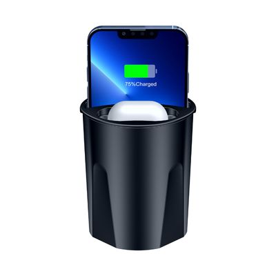 좋은 가격 ABS 자동차 무선 충전기 15W/10W/7.5W/5W 무선 충전 전력 및 DC 12V 5A 입력 매개 변수 온라인으로