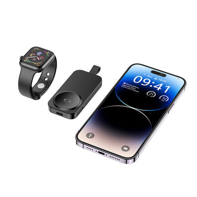 좋은 가격 2025 새 X550 무선 충전기 애플 워치 1000mAh 미니 파워 뱅크 휴대용 시계 충전기 온라인으로