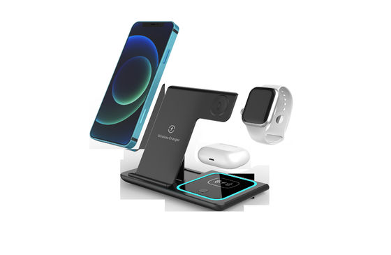 좋은 가격 X455 무선 급 충전기 15W/10W/7.5W/5W 타이머스 휴대 전화 충전 브래킷 온라인으로