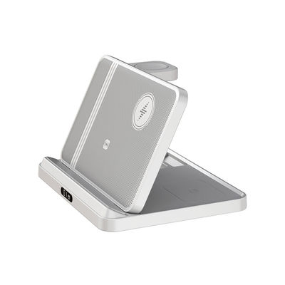 좋은 가격 A8H 애플 버전 15W/10W 3 in1 무선 충전기 고속 충전 접이식 휴대폰/이어폰/시계용 온라인으로