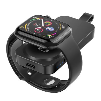ABS PC 소재 X550 최신 무선 고속 충전기 (Apple Watch 및 1000mAh 미니 보조 배터리용)