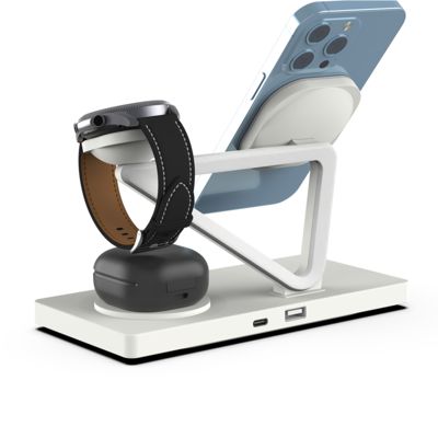 좋은 가격 아이폰 및 삼성 무선 충전기 스탠드용 QI 자기 무선 충전기 T216 온라인으로