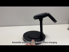 매그세프 15W 온인원 무선 충전기 램프가 있는 빠른 충전 무선 충전기