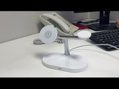 타이머스 T268D 고속 금속 무선 충전 안정 전류 자기 애플 3인1 충전 스탠드