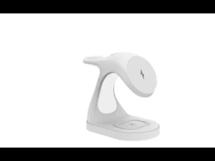 타이머스 Y008 자기 흡수 야간 라이트 무선 충전기 15W 4 In 1 충전기 스탠드