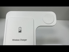 타이머스 T288 15W 다기능 애플 아이폰 스탠드 충전기 무선 휴대용 충전기 아이폰