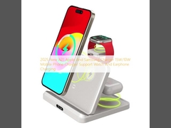 2025 신형 A21 애플 및 삼성 충전기 15W/10W 휴대 전화 충전기 지원 시계 및 이어폰 충전