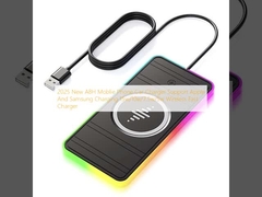 2025 신형 A8H Moblie 전화 자동차 충전기 지원 애플 및 삼성 충전 15w/10w/7.5w/5w 무선 급 충전기