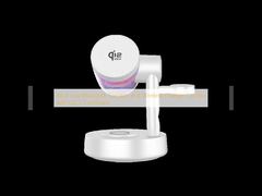 Qi2.2 인증을 받은 올인원 블루투스 스피커 및 무선 충전기 콤보