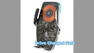 빠른 자동차 무선 충전기 자기 전화 홀더 15W